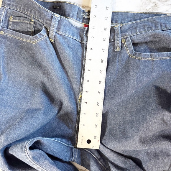 Talbots Dark Wash High Rise Flare Jeans - Picture 5 of 10